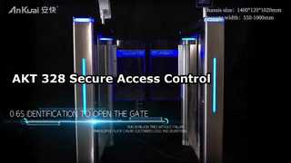 Secure Access Control Swing Barrier Turnstile