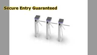 三脚回転木戸ゲート RS8 アクセス制御