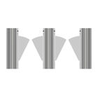 折り返しの電子回転木戸のゲート304のステンレス鋼の低雑音の回転木戸の記入項目システム
