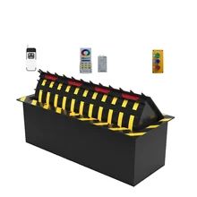 購入 黄色と黒のステッカー 防腐と塗装の2回付きのドライブウェイバリカードシステム online manufacture
