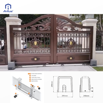 購入 Smart AK800DC Automatic Door Opener for Commercial Spaces: Remote, WiFi App & Infrared Sensing Functions online manufacture