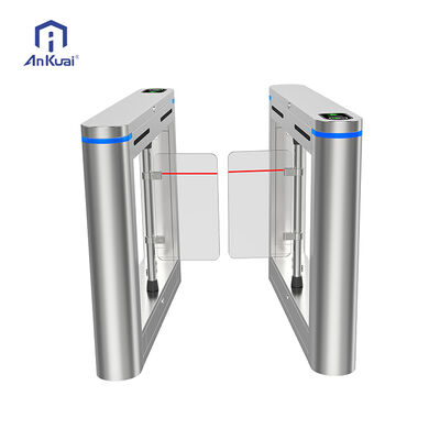 購入 304 Stainless Steel Swing Turnstile with Bi-Directional Access and Anti-Tailgating for Secure Entry Control online manufacture