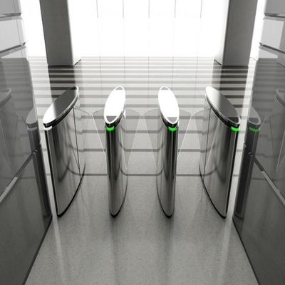 緊急対策 電源切断と自由通路 フラップバリア ターンスティル 0.8S オープン時間