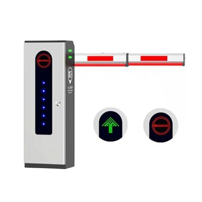 ホワイトブームバリアゲート 220V50Hz ワーキング電源 車両アクセス管理のための理想的なバリアゲートソリューション