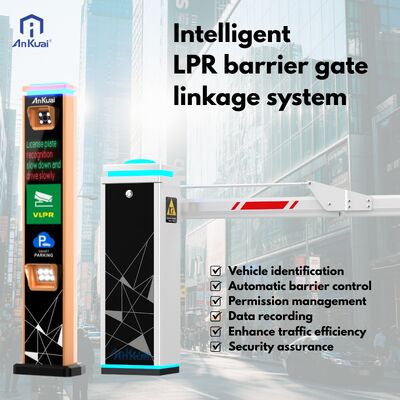 オートライトLED付き 500Wの屋外ナンバープレート認識カメラ