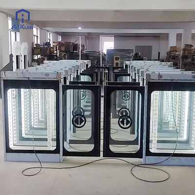 硬化セラミック フライドガラス プラットフォーム スクリーン ドア シルク スクリーン 塗装 コーティング 鉄道駅 安全 ドア 自動 バリア